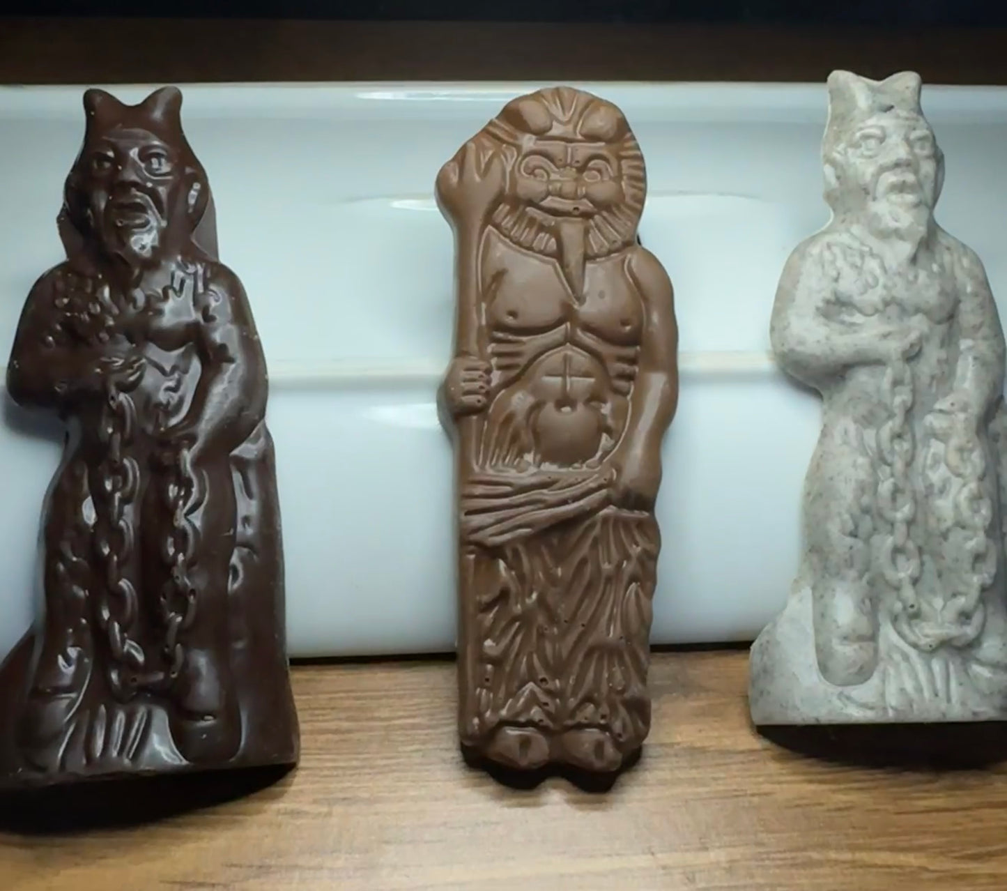Chocolate Krampus Pair